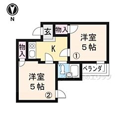 アメニティー京都一番館 3K