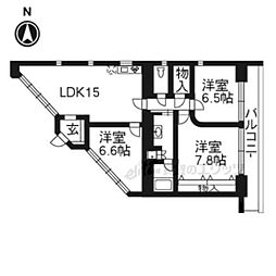 ＳＣＨＥＷＡＬＢＥ東棟 801