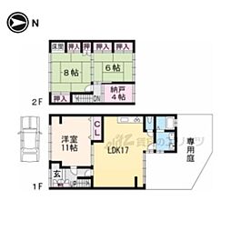 京都市左京区浄土寺南田町の一戸建て