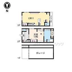 京都市左京区北白川東瀬ノ内町の一戸建て