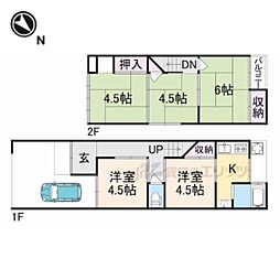 京都市北区衣笠鏡石町の一戸建て