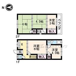 京都市山科区川田菱尾田の一戸建て