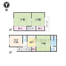 京都市山科区音羽八ノ坪の一戸建て