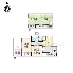 京都市山科区西野小柳町の一戸建て