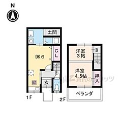 京都市山科区西野楳本町の一戸建て