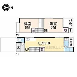 京都市山科区勧修寺西金ケ崎の一戸建て