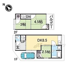 京都市伏見区石田大山町の一戸建て