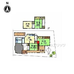 京都市山科区北花山西ノ野町の一戸建て