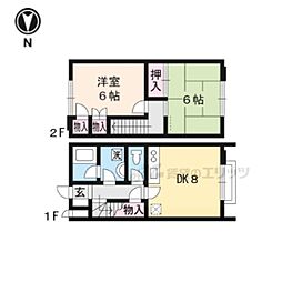 京都市山科区御陵別所町の一戸建て