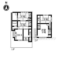 京都市山科区東野狐藪町の一戸建て