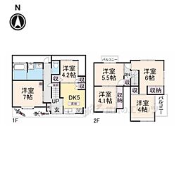 京都市山科区竹鼻西ノ口町の一戸建て