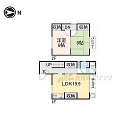 京都市山科区西野八幡田町の一戸建て