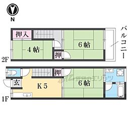 大津市横木1丁目の一戸建て