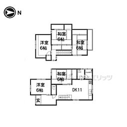 大津市稲葉台の一戸建て