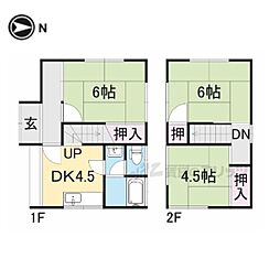 京都市右京区嵯峨大覚寺門前堂ノ前町の一戸建て