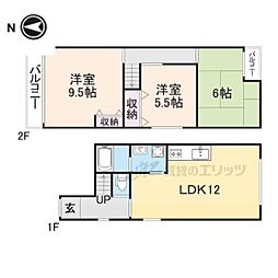 京都市西京区山田開キ町の一戸建て