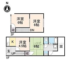 京都市右京区太秦開日町の一戸建て