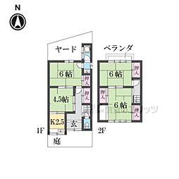 京都市右京区梅津北川町の一戸建て