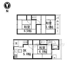 京都市西京区下津林東大般若町の一戸建て