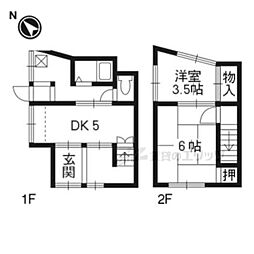 西京極南方町33-1貸家