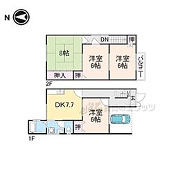 京都市下京区七条御所ノ内北町の一戸建て