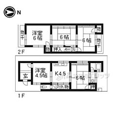 京都市伏見区横大路貴船の一戸建て