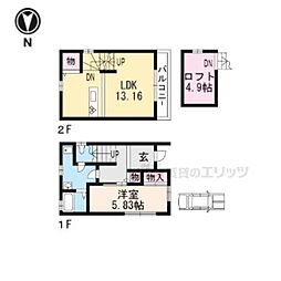 京都市南区八条内田町の一戸建て