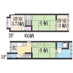 京都市伏見区中島鳥羽離宮町の一戸建て