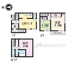 京都市伏見区深草相深町の一戸建て