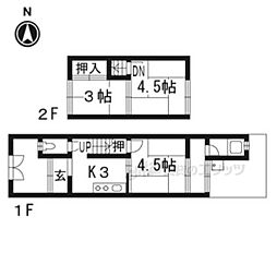 太秦森ヶ西町21-110貸家