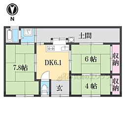 京都市南区東九条河西町の一戸建て