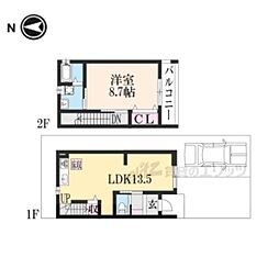 京都市南区吉祥院定成町の一戸建て