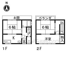 京都市右京区花園巽南町の一戸建て