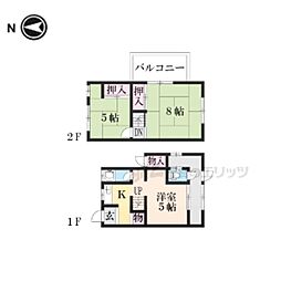 京都市右京区常盤下田町の一戸建て