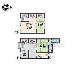 京都市右京区太秦安井北御所町の一戸建て
