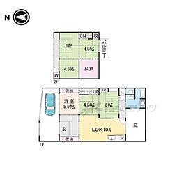 京都市北区紫野上築山町の一戸建て