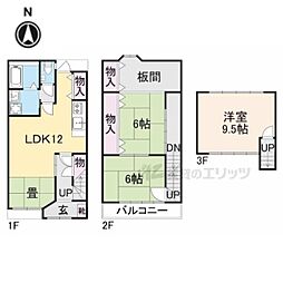 京都市北区衣笠高橋町の一戸建て