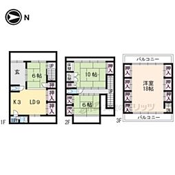 京都市上京区旧大宮通中立売下る常陸町の一戸建て