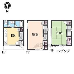 京都市上京区千本通出水上る弁天町の一戸建て