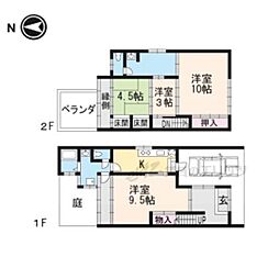 京都市北区紫野中柏野町の一戸建て