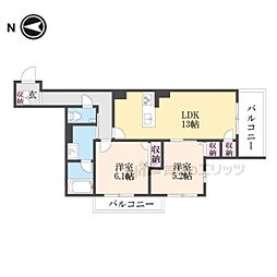 シャーメゾン京都旧二条 201