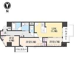 THE RESIDENCE北白川 205