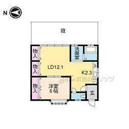 京都市左京区上高野北田町の一戸建て