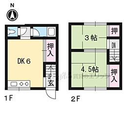 京都市北区上賀茂狭間町の一戸建て
