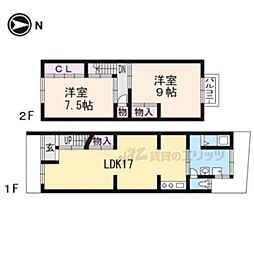 京都市左京区修学院狭間町の一戸建て