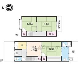 京都市北区大宮南箱ノ井町の一戸建て