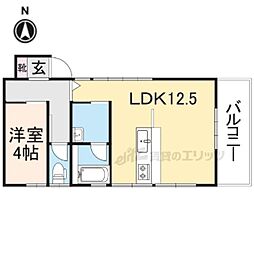 京都市右京区龍安寺衣笠下町の一戸建て