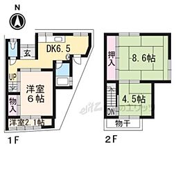 京都市右京区嵯峨折戸町の一戸建て