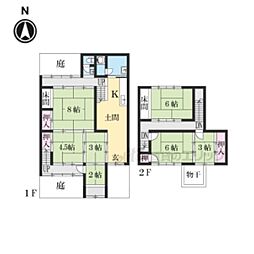 京都市右京区太秦安井北御所町の一戸建て