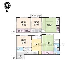 京都市右京区花園坤南町の一戸建て